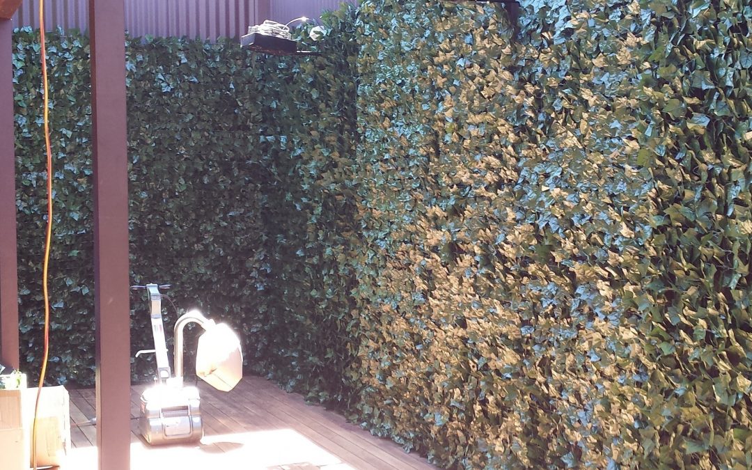 Artificial Ivy Wall – screening hedge