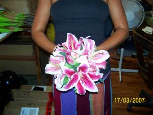 Casablanca Bouquet - Artificial Wedding Bouquet