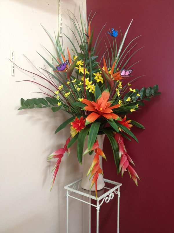 Artificial Flower arrangement - Tropical arrangement