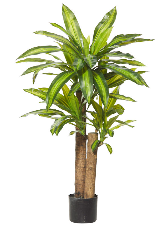 Artificial-Happy-Plant-110cm-2 trunks-6 Heads