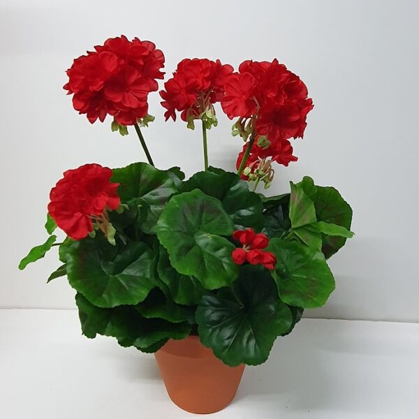 Artificial-Red-Geranium-bush-sml