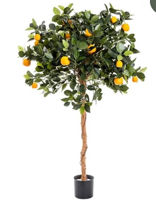 Artificial Orange Tree Topiary 120cm