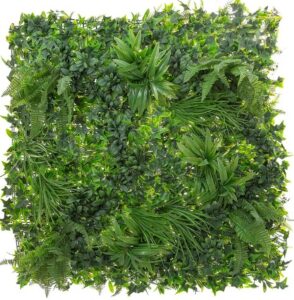 Garden Wall Panel-Ferns 1mt x 1mt – UV Safe